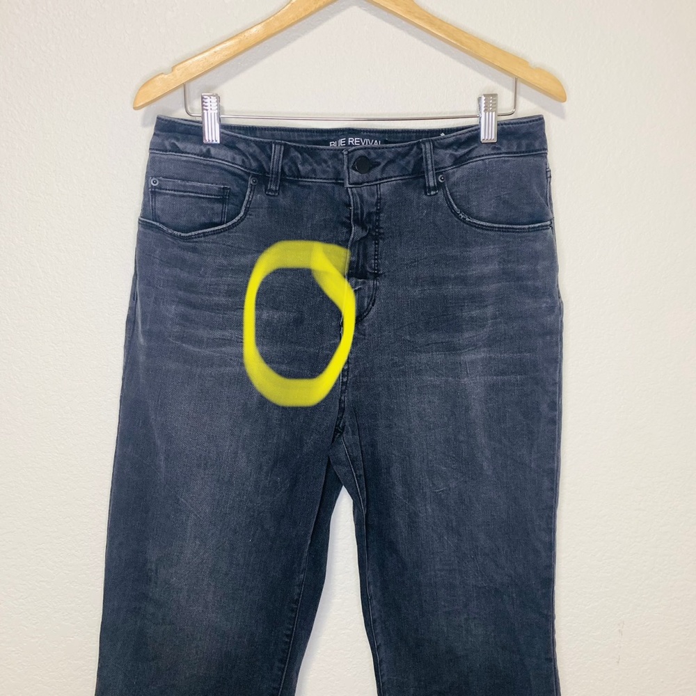 Blue Revival High Rise Straight Jeans Size 31 - Picture 11 of 11